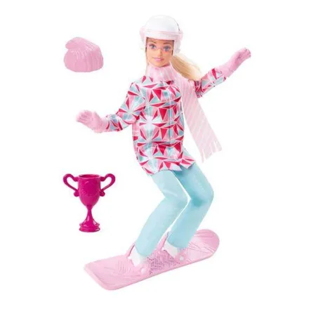 Barbie Snowboarderin Puppe, Barbie Set inkl. Zubehör