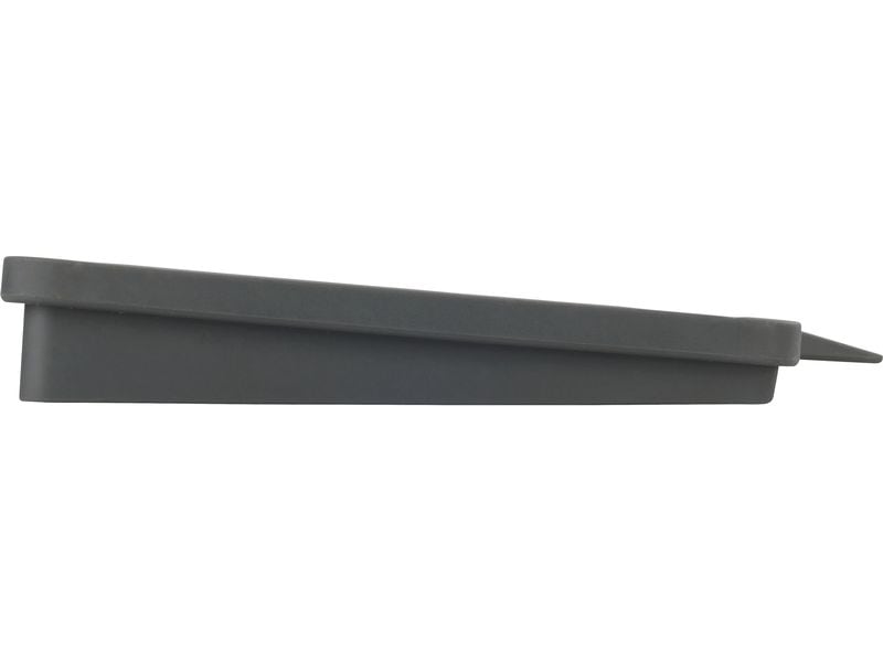 Wenko Abtropfmatte Neli 20 x 3 x 40 cm, Grau Trockenmatte