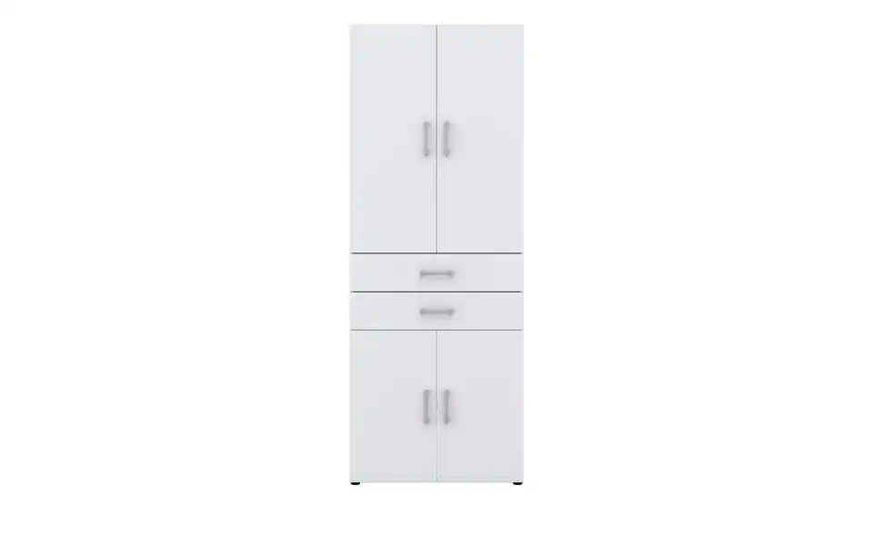 Aktenschrank Kasai 4 Türen, 2 Schubkästen Weiß