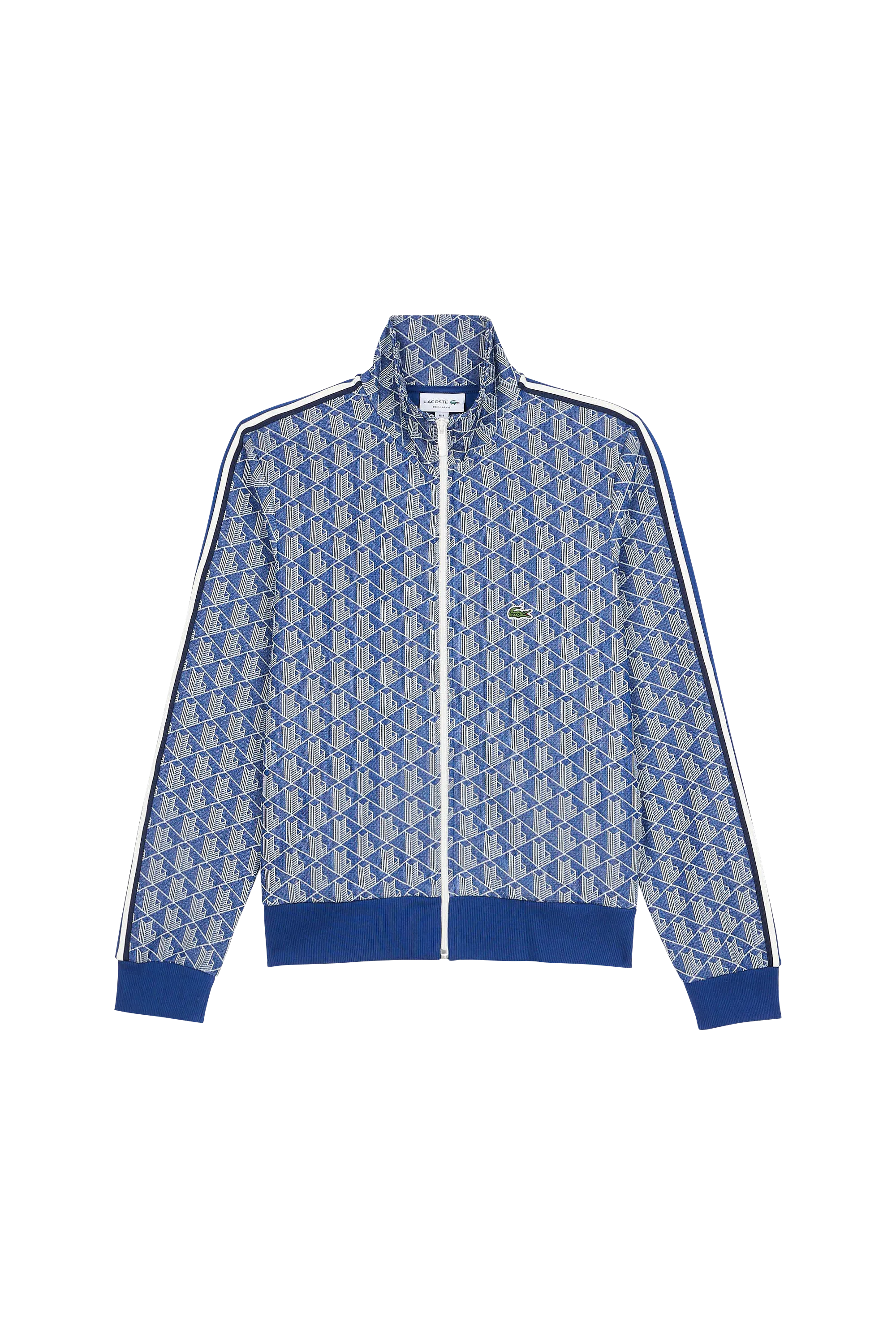 LACOSTE Veste THE BLEND MONOG QIE METHY Bleu