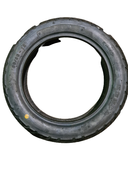 Pneu Noir 90\/90-12 Tubeless pour Scooter Electrique