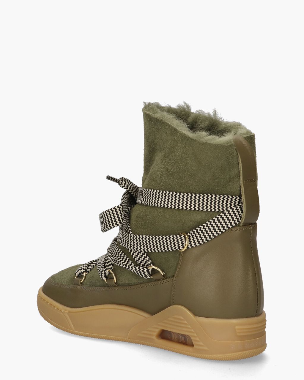 Serafini Mmon ZV Groen Dames Veterboots