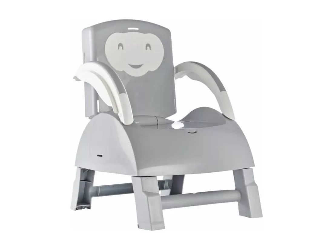 Réhausseur de chaise 2 en 1 gris charme