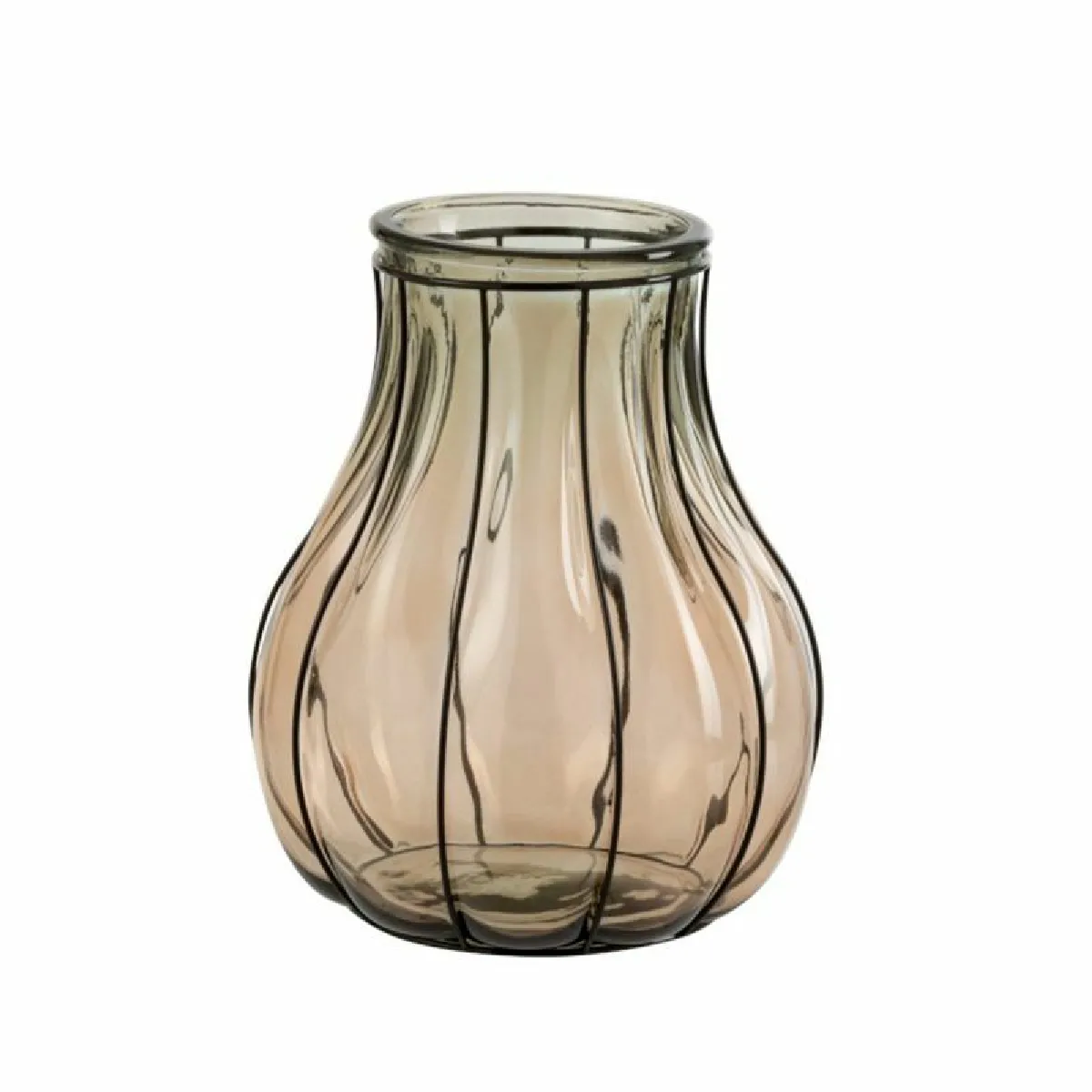 Paris Prix - Vase Fusion 30 cm Taupe
