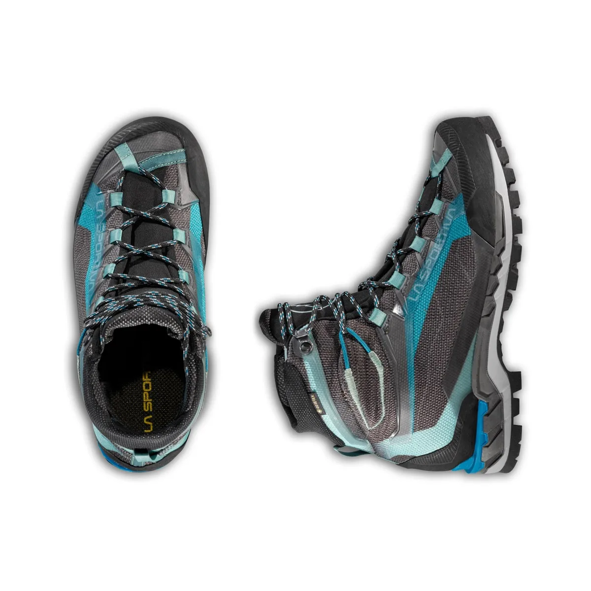 La Sportiva Trango Tech GTX W's Fjellstøvel Carbon/Lagoon