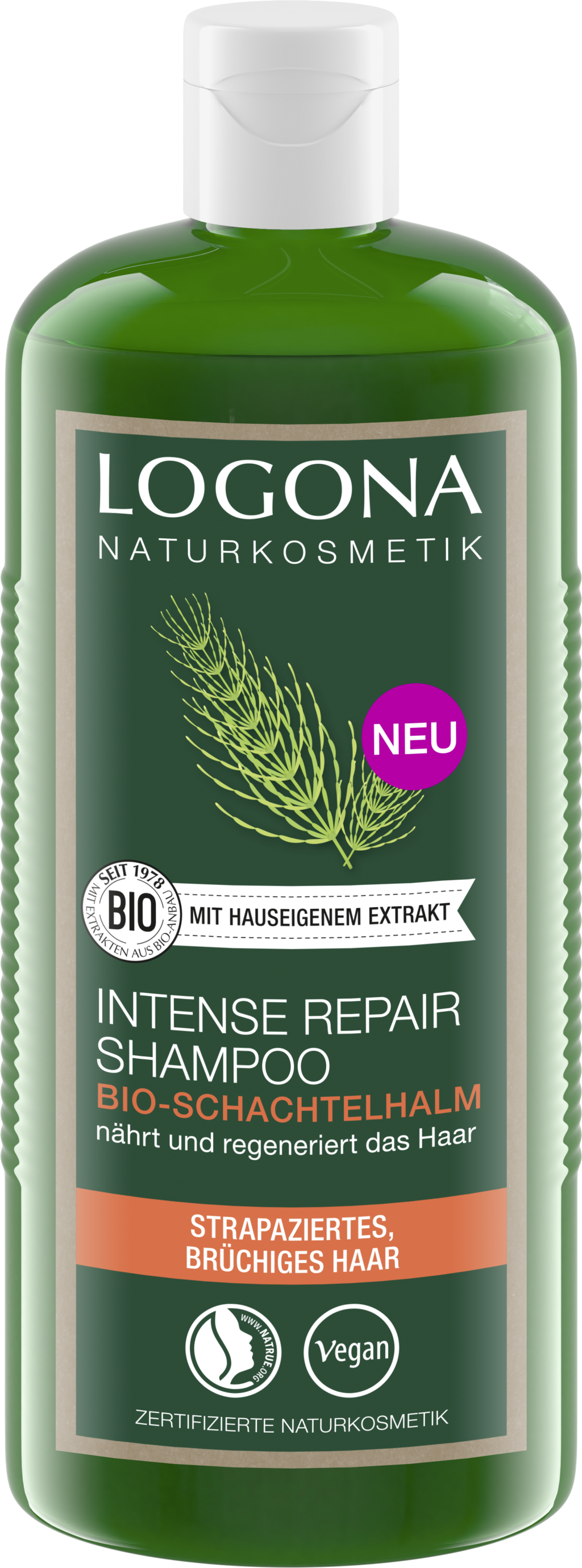 LOGONA  Intense Repair Shampoo, 250 ml