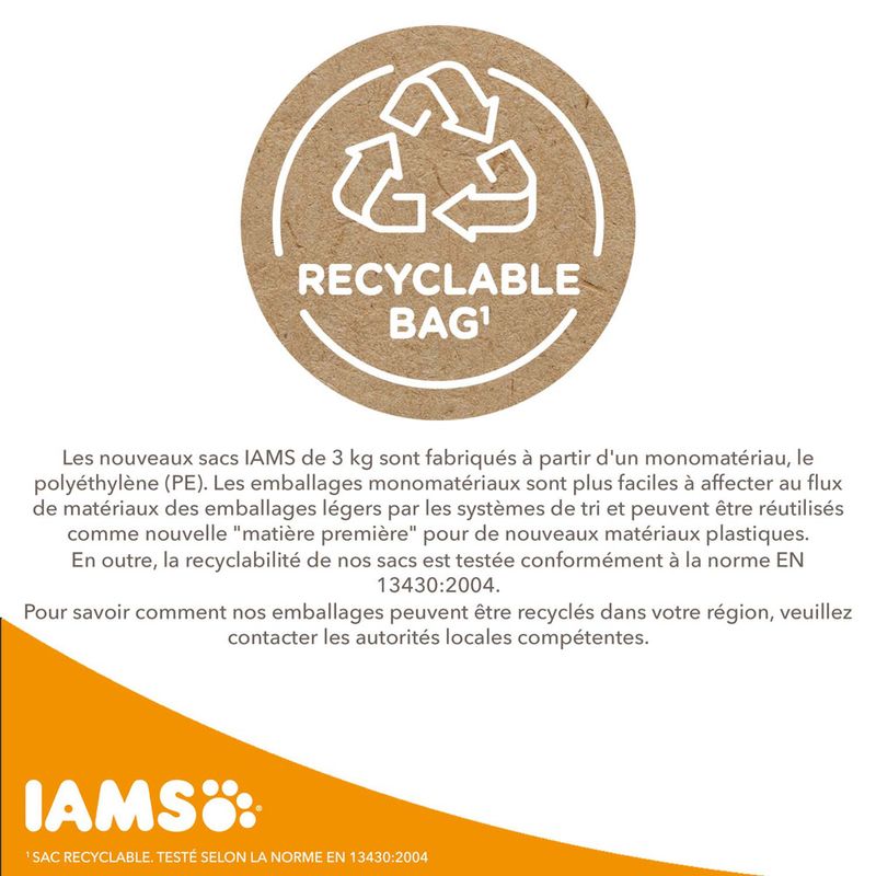 IAMS Advanced Nutrition Adult poisson de l'océan à prix discount sur bitiba.fr