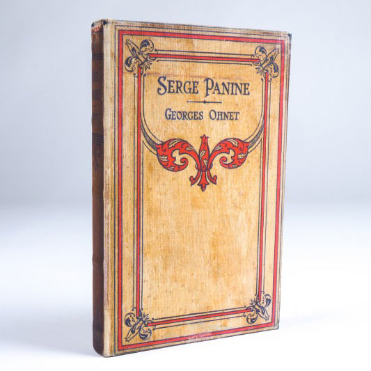 Buchhülle 'Serge Panine', T 3 cm, B 14 cm, H 21 cm von fischer's lagerhaus