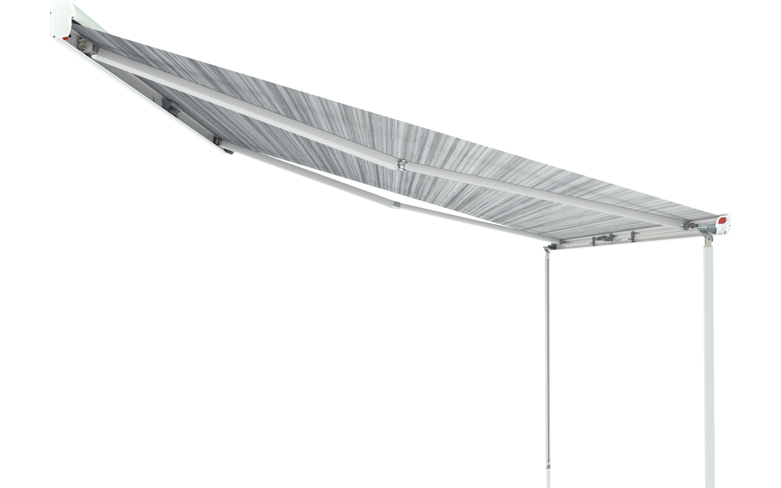 Fiamma Wandmarkise F45s 260 cm für VW T5 / T6 / Multivan / Transporter (Deep Black / Royal Grey)