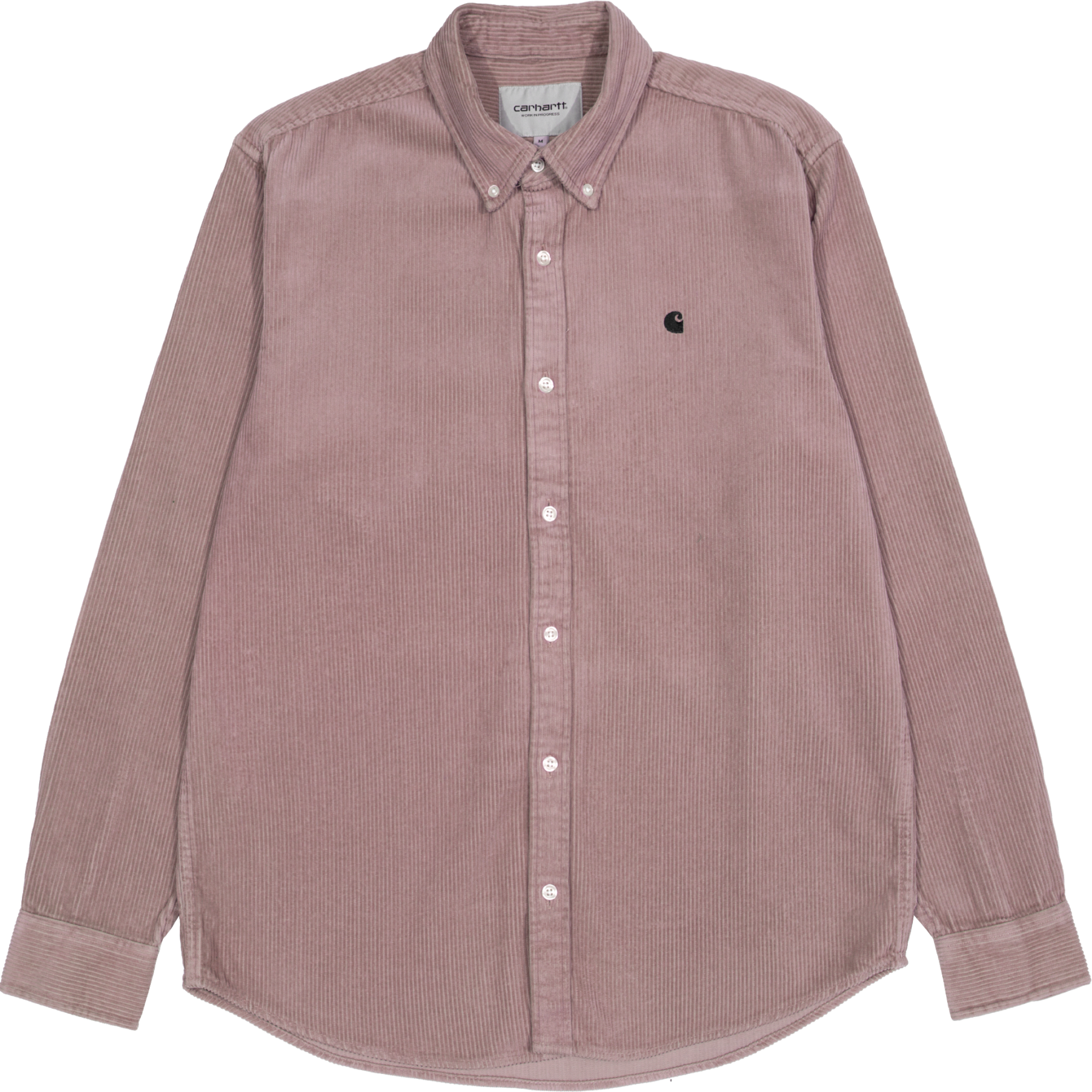 Carhartt WIP Madison Cord Hemd Rosa