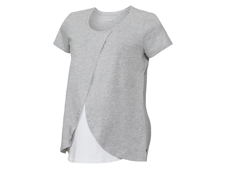 Set van 2 zwangerschapsshirts, katoen