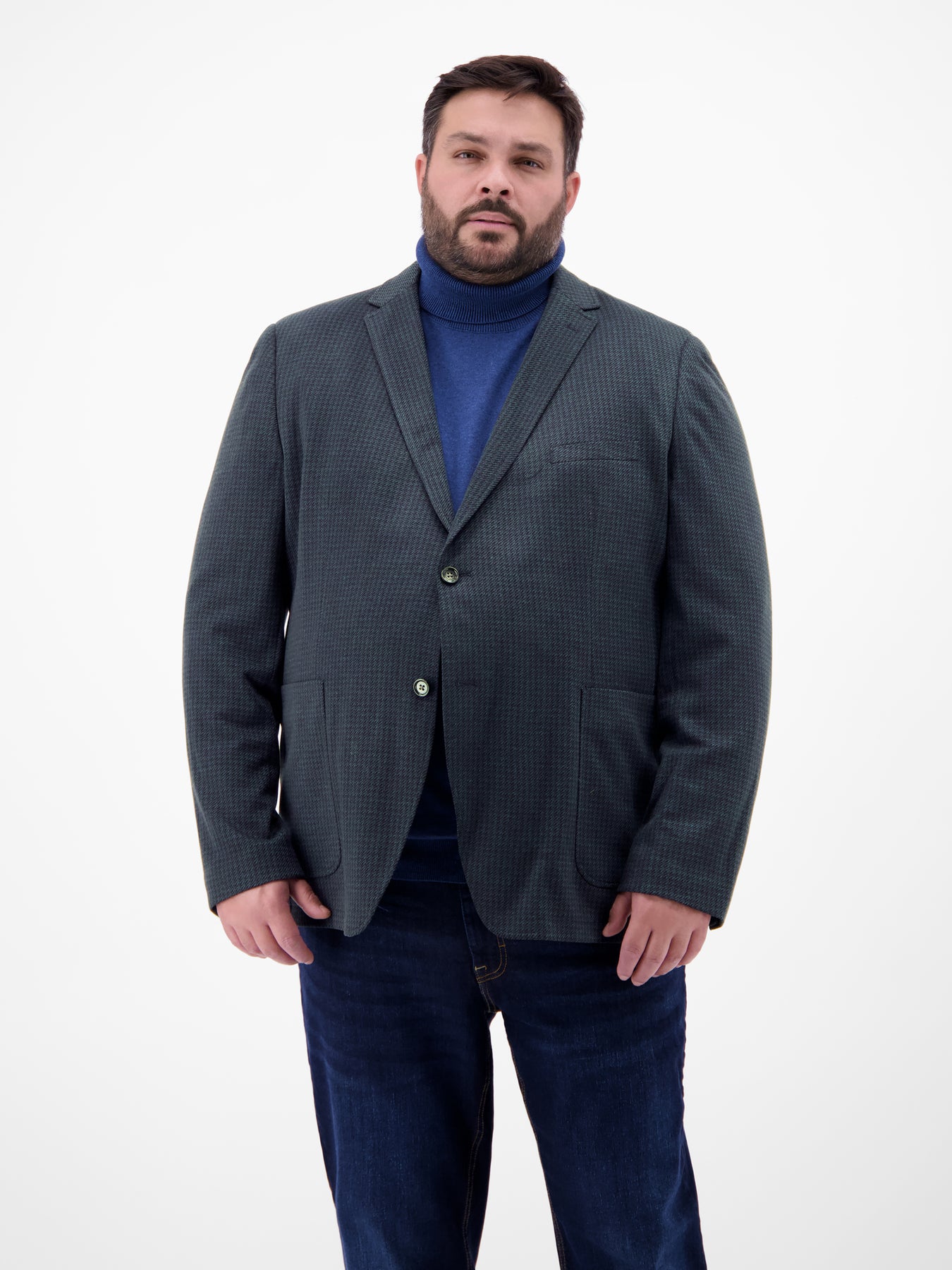 Herren Sakko in Twillqualität, 3XL bis 6XL
