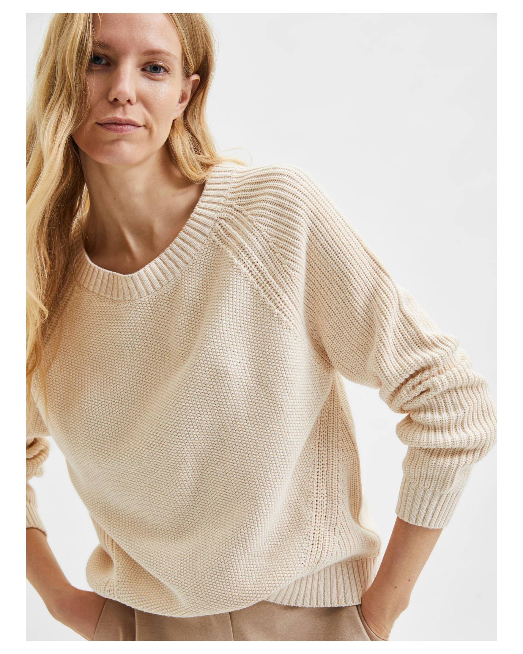 Selected Femme| Damen Strickpullover