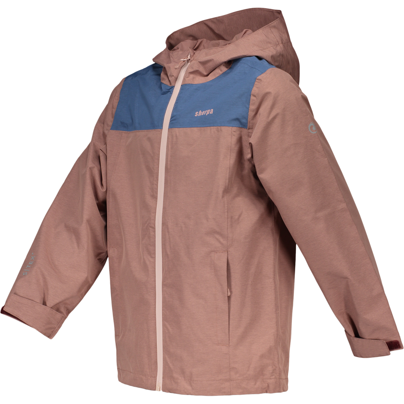 Sherpa Kinder-Regenjacke Dablam bordeaux