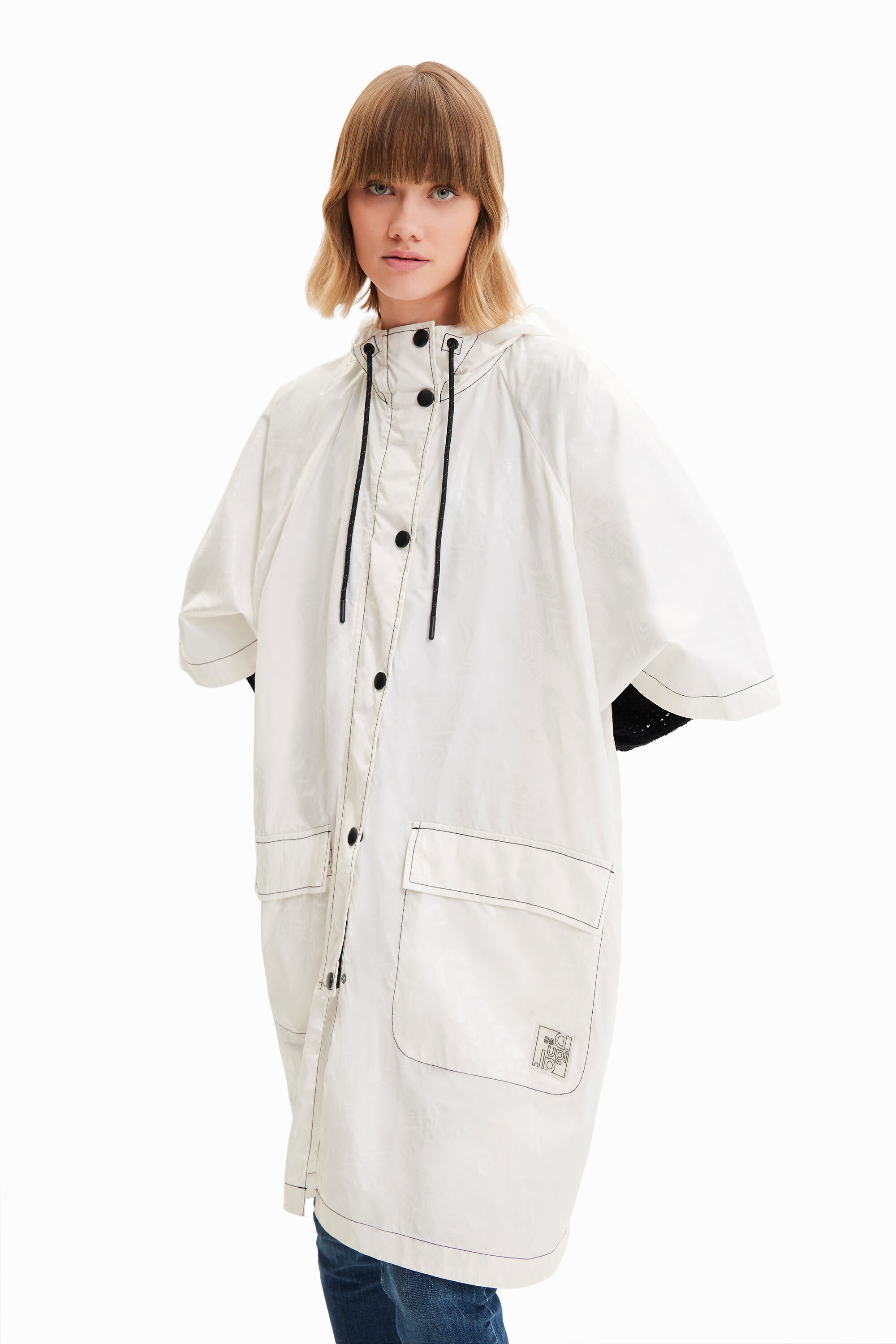 Imperméable pliable logomanie