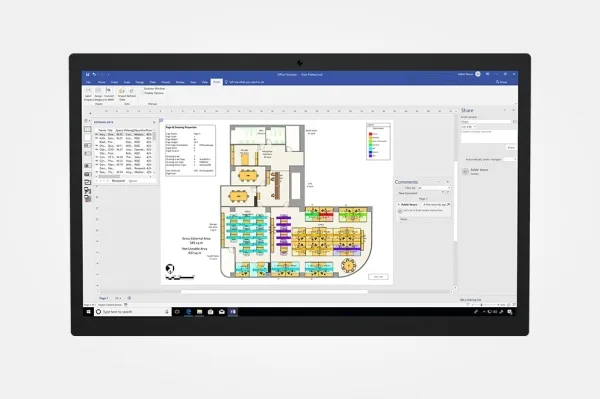 Microsoft Visio Professional 2021 - Bokspakke - 1 PC - P8, mediefri - Win - Engelsk