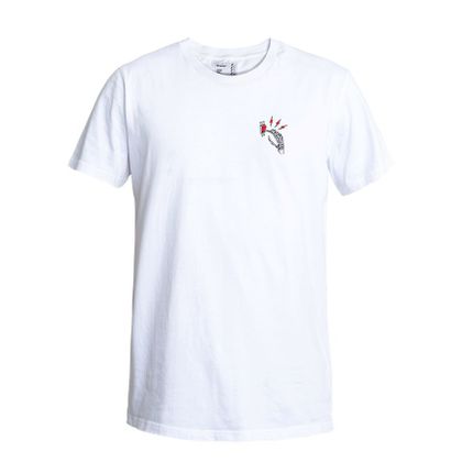 T-Shirt manches courtes John Doe LIVE RIDE ON - Blanc