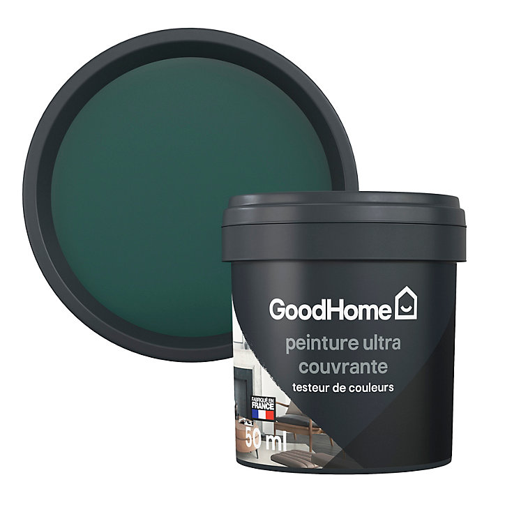 Testeur peinture couleur 2 en 1 velours GoodHome ifs & épicéas 50ml
