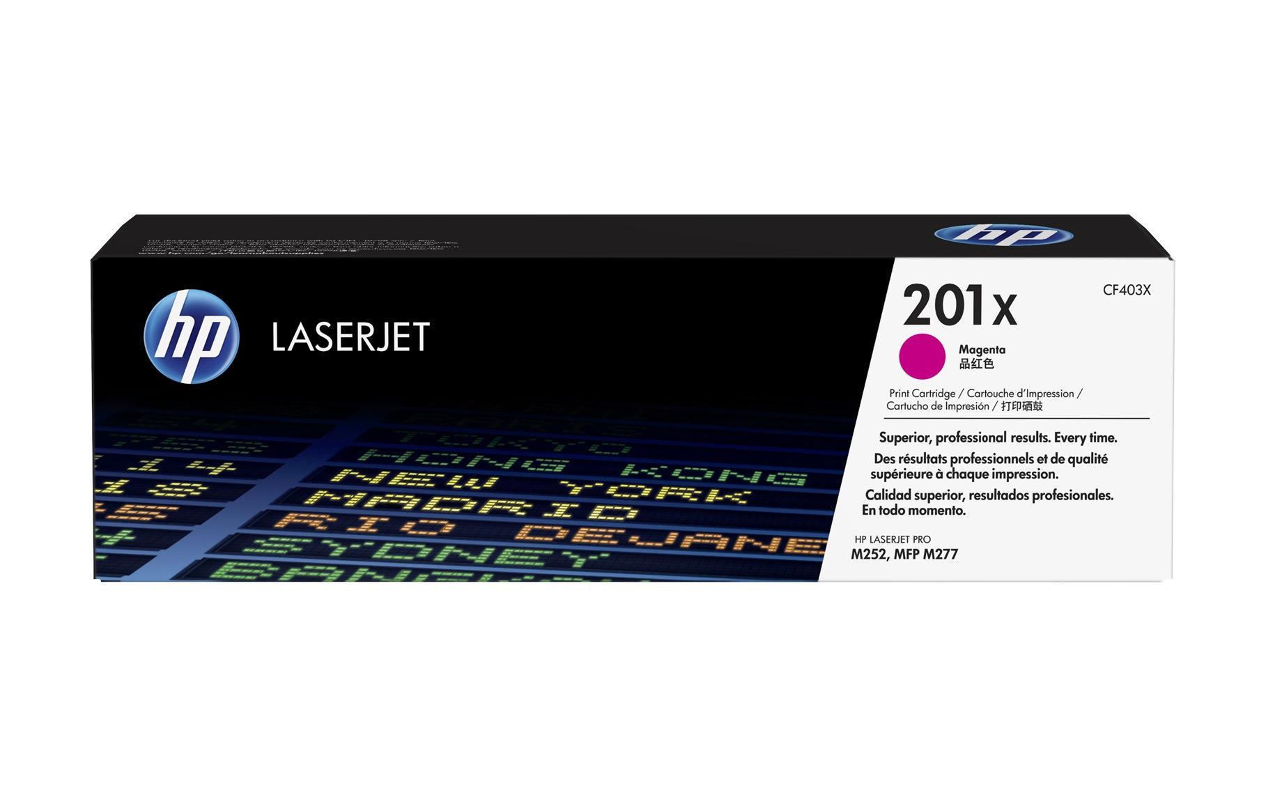 Toner Nr. 201X (CF403X) Magenta<br>Tonerkartusche