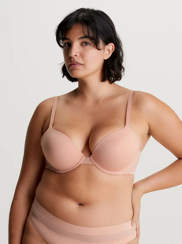 Sutiã Push-up com Decote Profundo - Ajuste Perfeito e Flexível