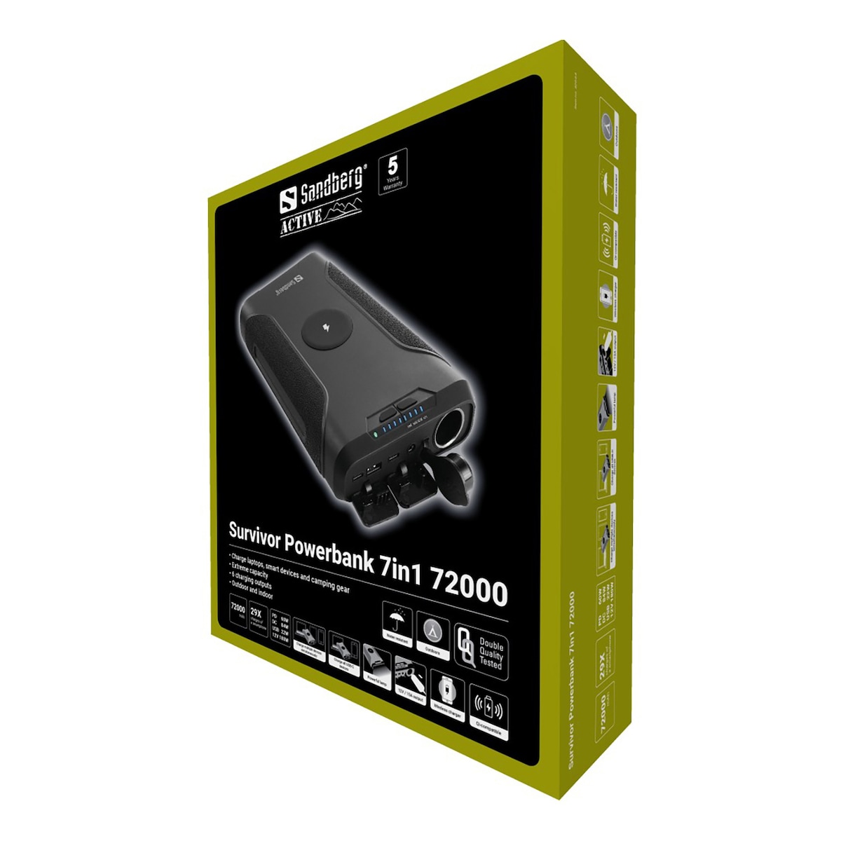 Sandberg Survivor Powerbank 7in1