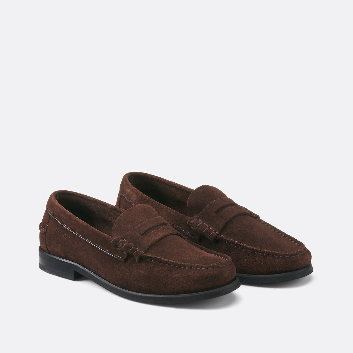 TOMMY HILFIGER<br>Mocassins clássicos de camurça