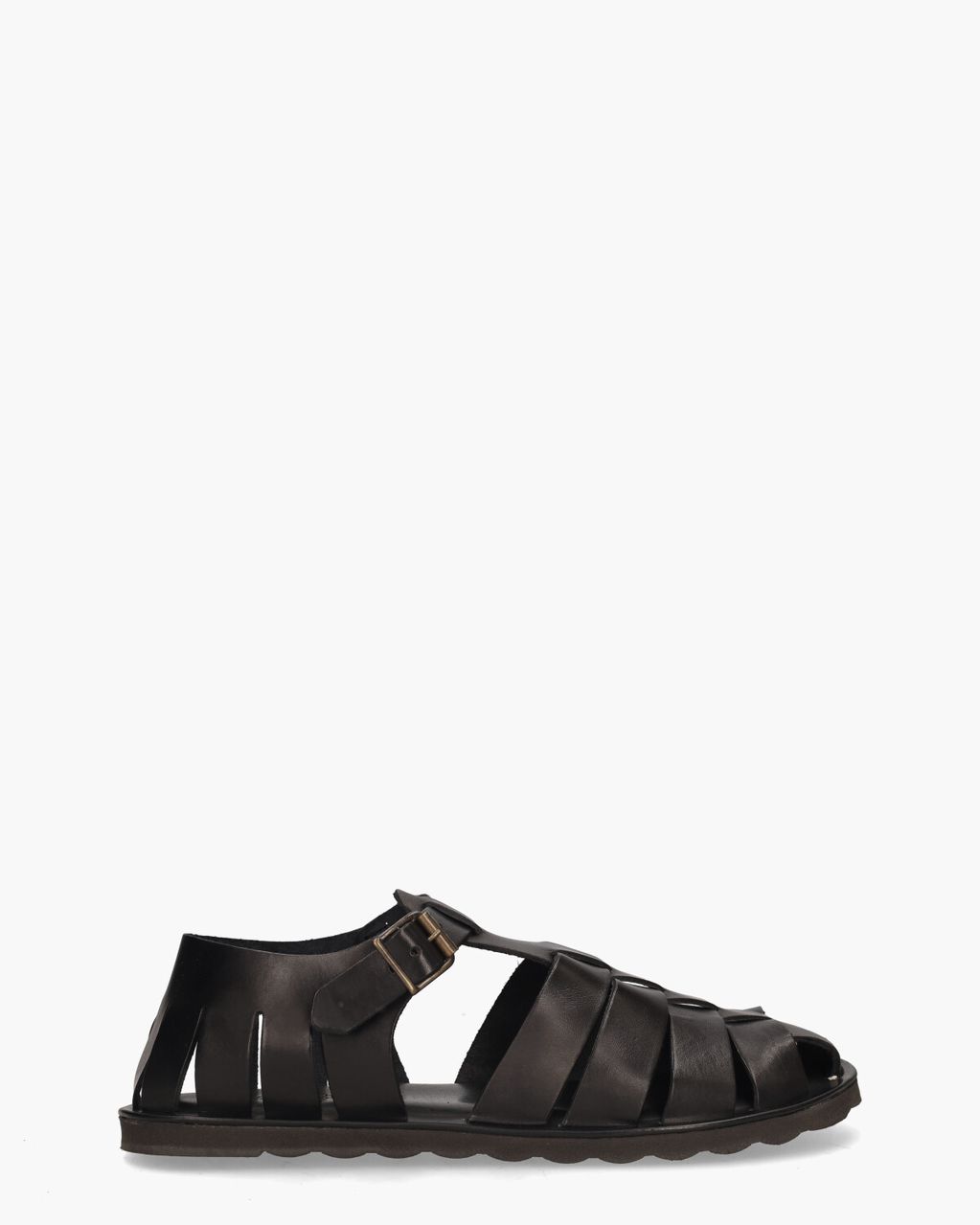 The Sandals Factory M7473 Zwart Herensandalen