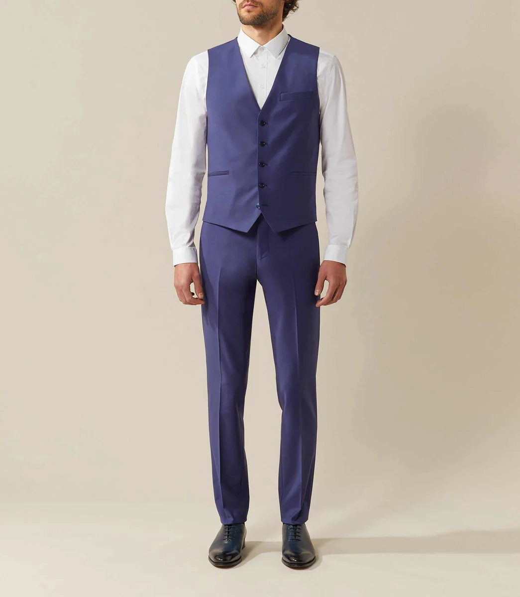 Gilet ville bleu 