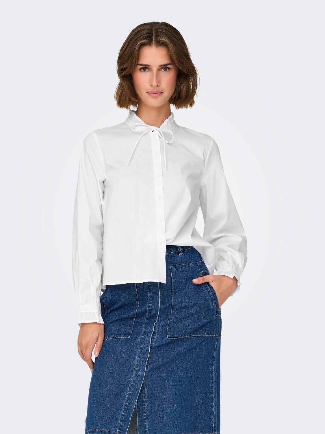 JDYMIO Hemd Bright White