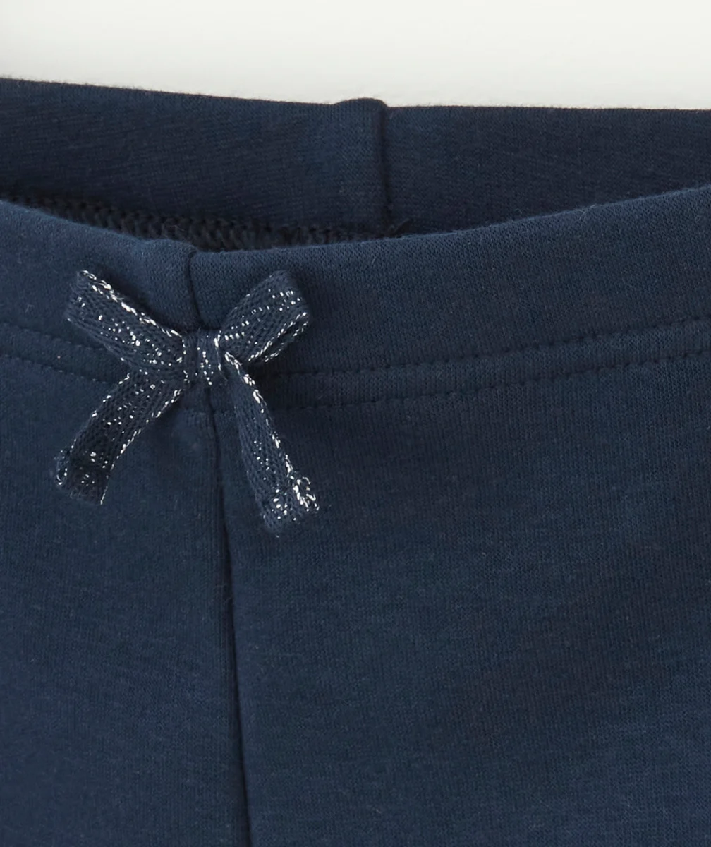 LEGGING BLEU MARINE BÉBÉ FILLE HYPER CONFORT