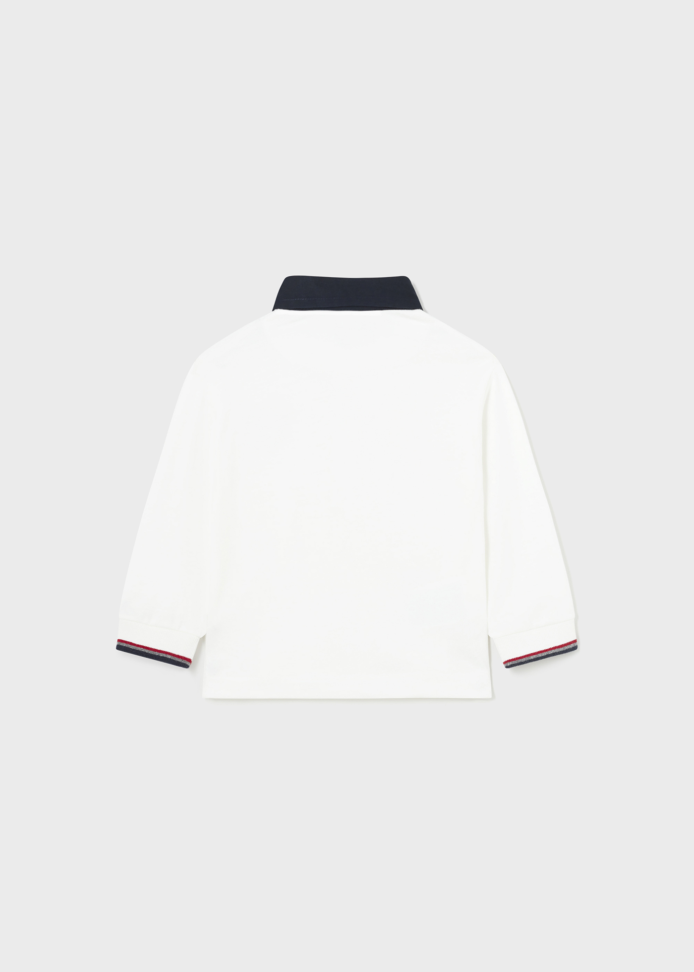 Camisa polo infantil Better Cotton com gola contrastante