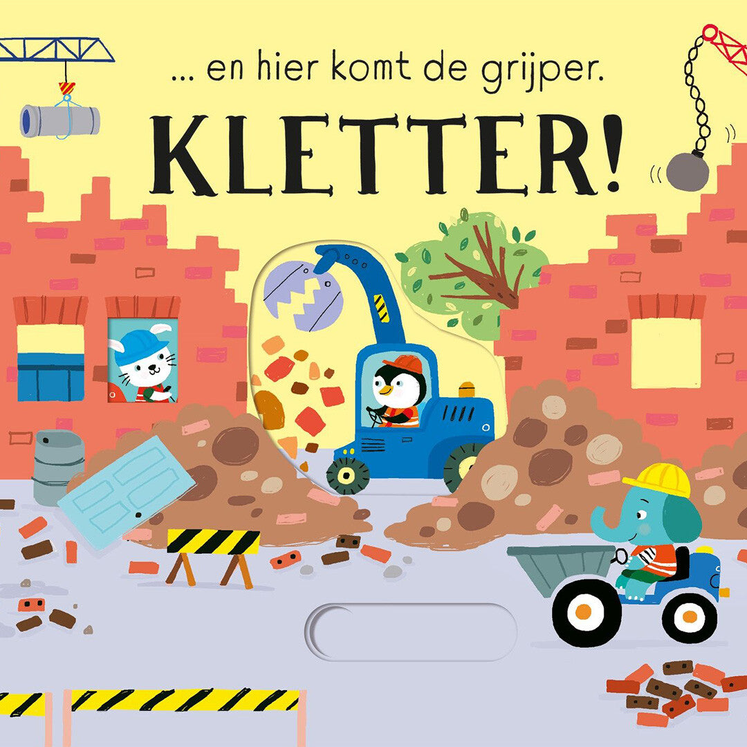 Usborne wat doet de bulldozer? rommeldebom!