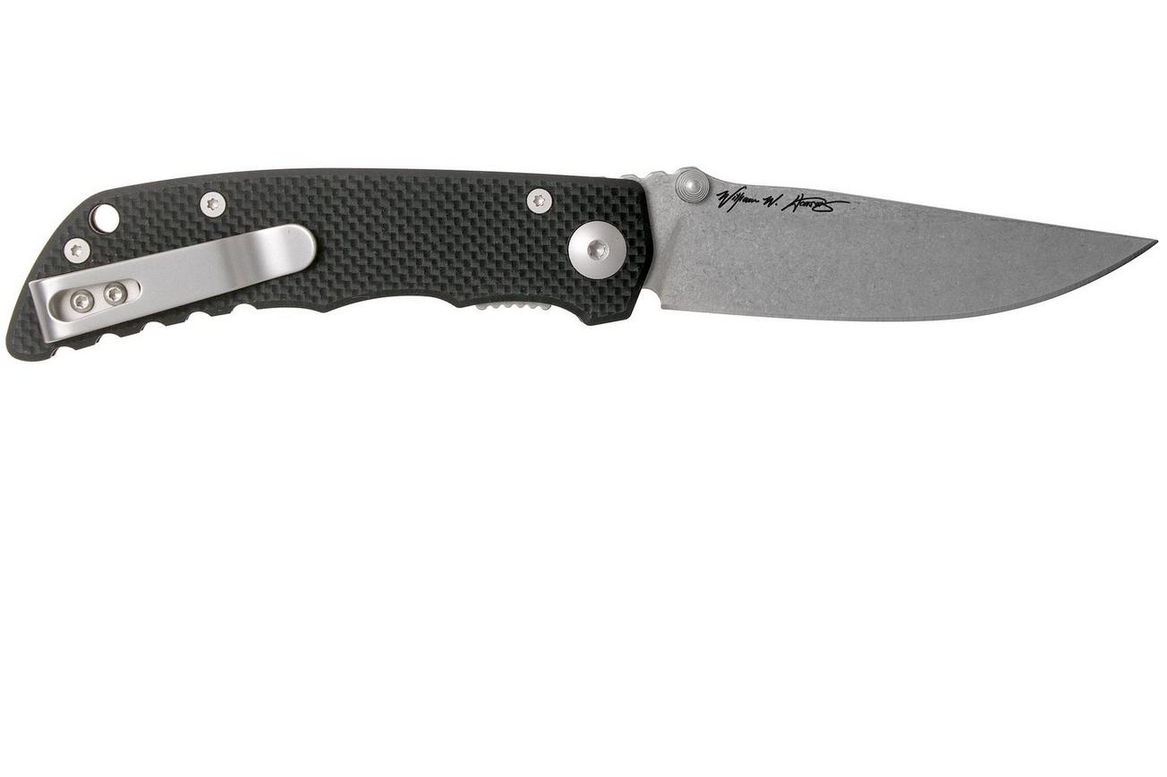 Spartan Blades Talos SFBL7BK Black G10 zakmes, Bill Harsey design
