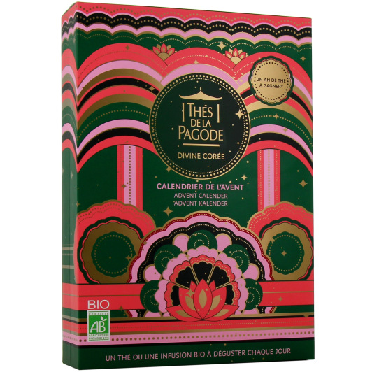 Thés de la Pagode Calendrier de l'Avent - Thés et Infusions