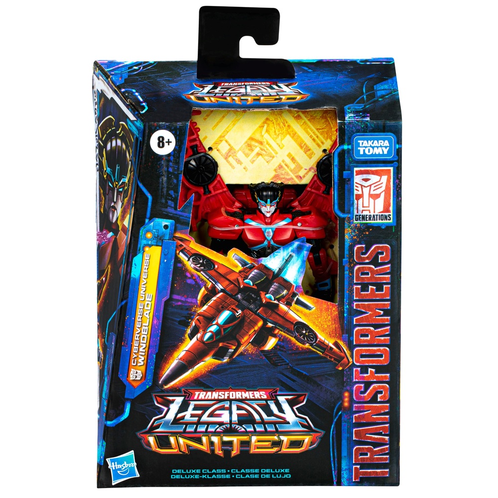 Transformers Legacy United Deluxe Class Cyberverse Universe Windblade Actionfigur