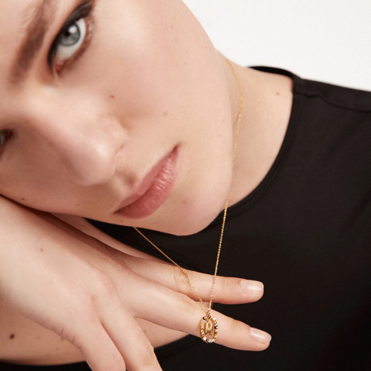 Collier PDPaola Lettre M Collection New Letters