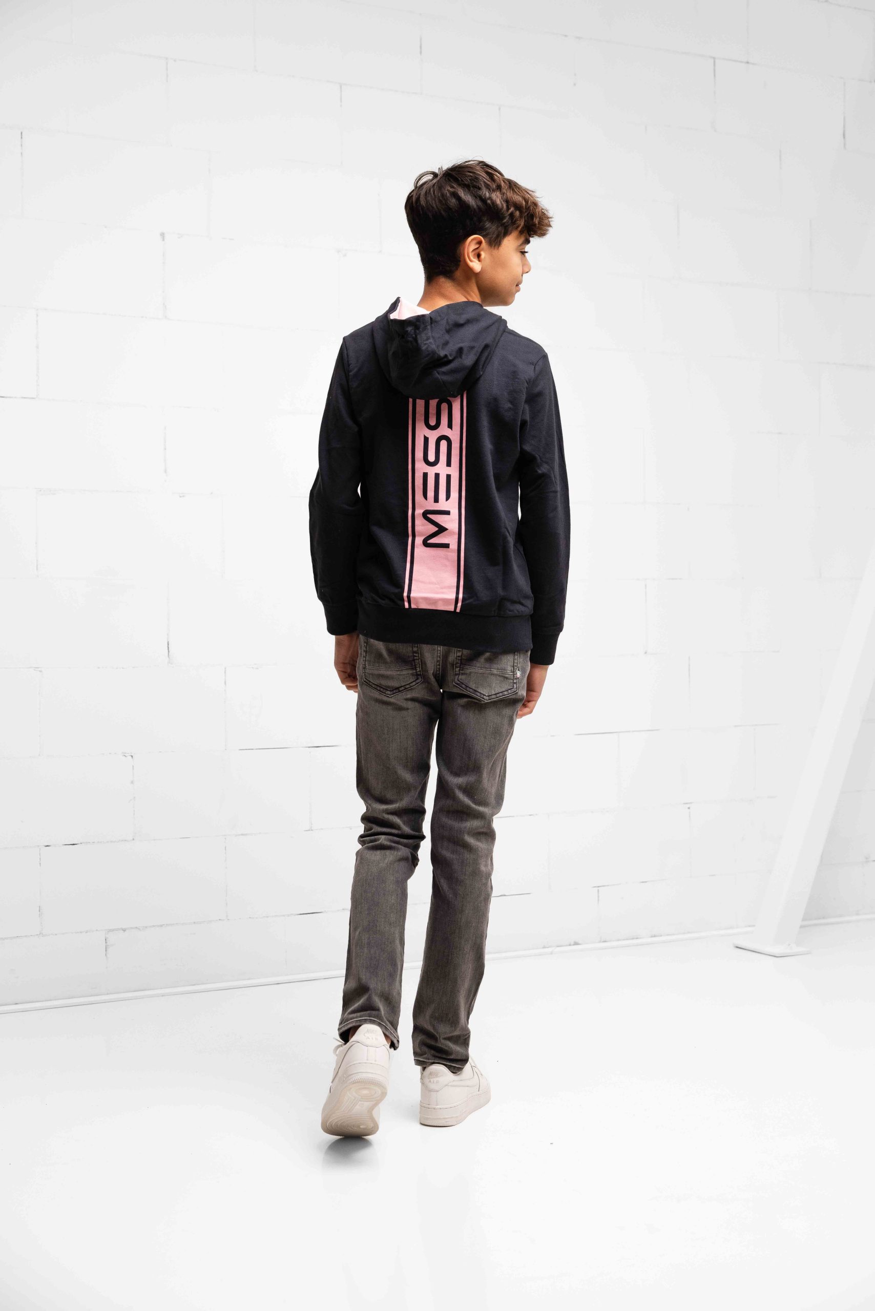 Vingino x Messi Merto Hoodie Kids Zwart
