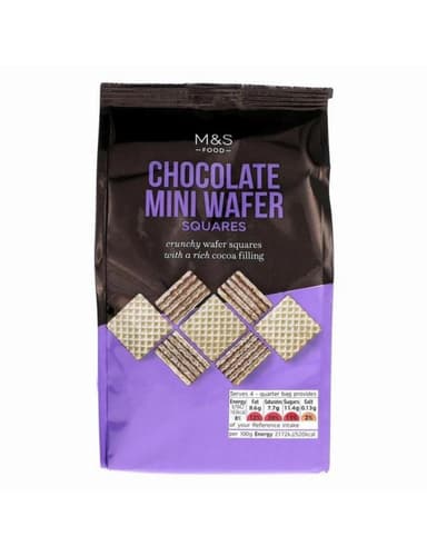 Marks & Spencer Waffelkekse mit Kakaofüllung