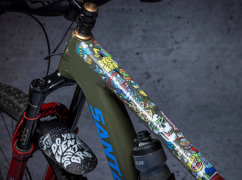 DYEDBRO Juay x Dyedbro Rahmenschutz Kit kaufen | Bike-Discount