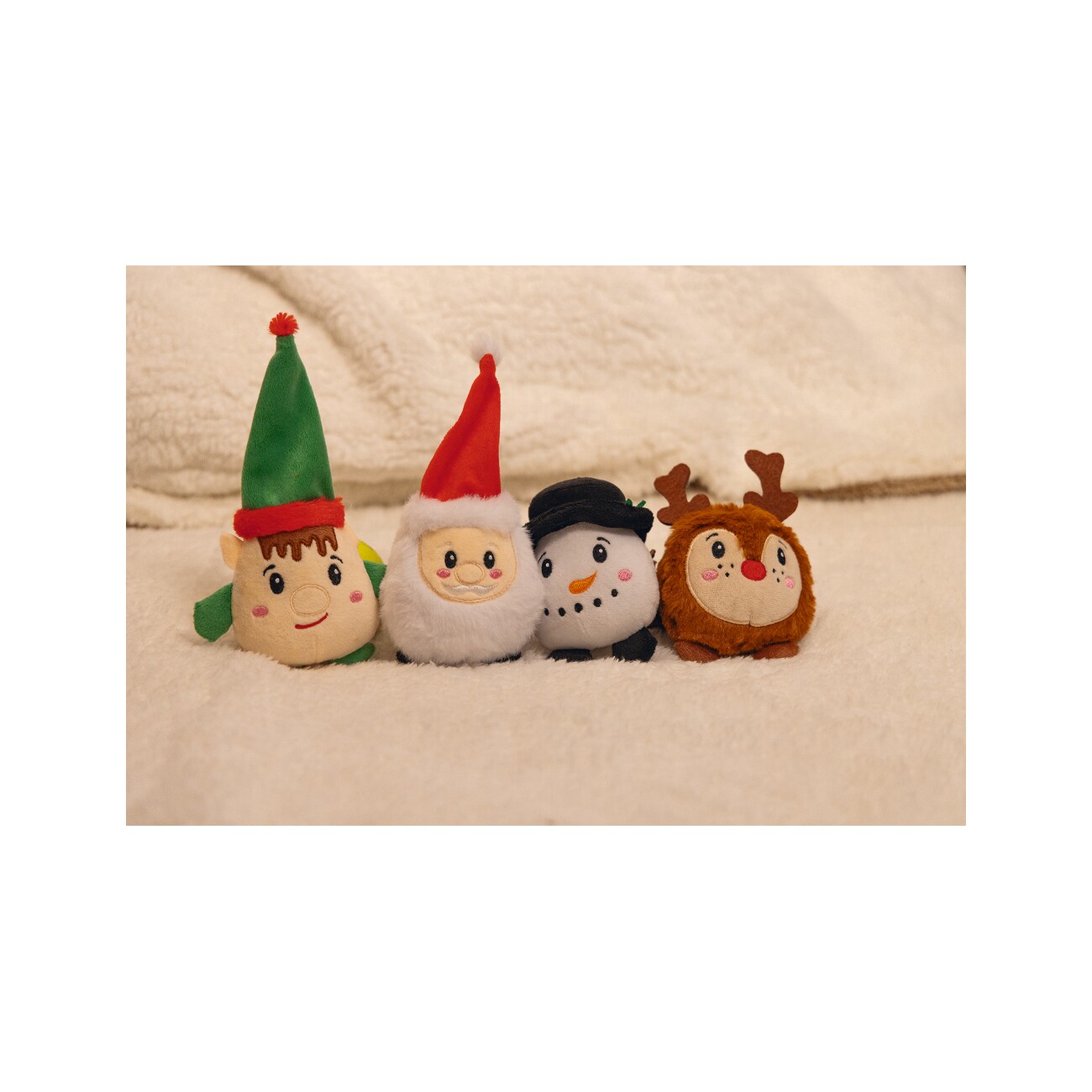 Beeztees Hundespielzeug Plüsch Weihnachtsfiguren
