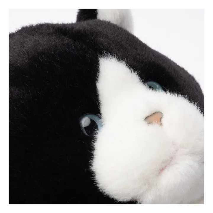 La Pelucherie Peluche Roodoodoo Chacha le Chat | Noir
