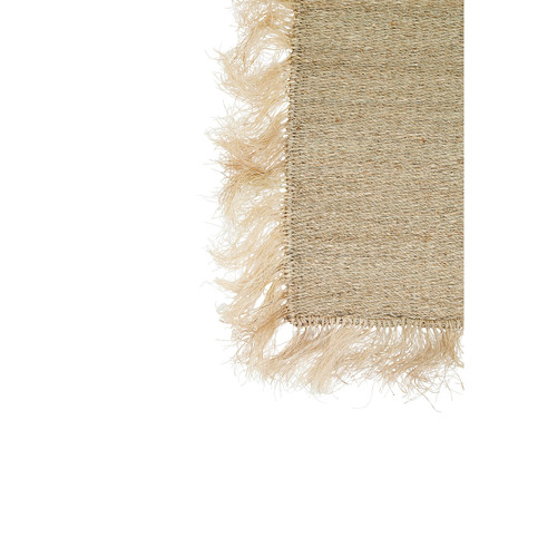 Côté Table - TAPIS MILOS NAT 90X60 JONC MER Beige