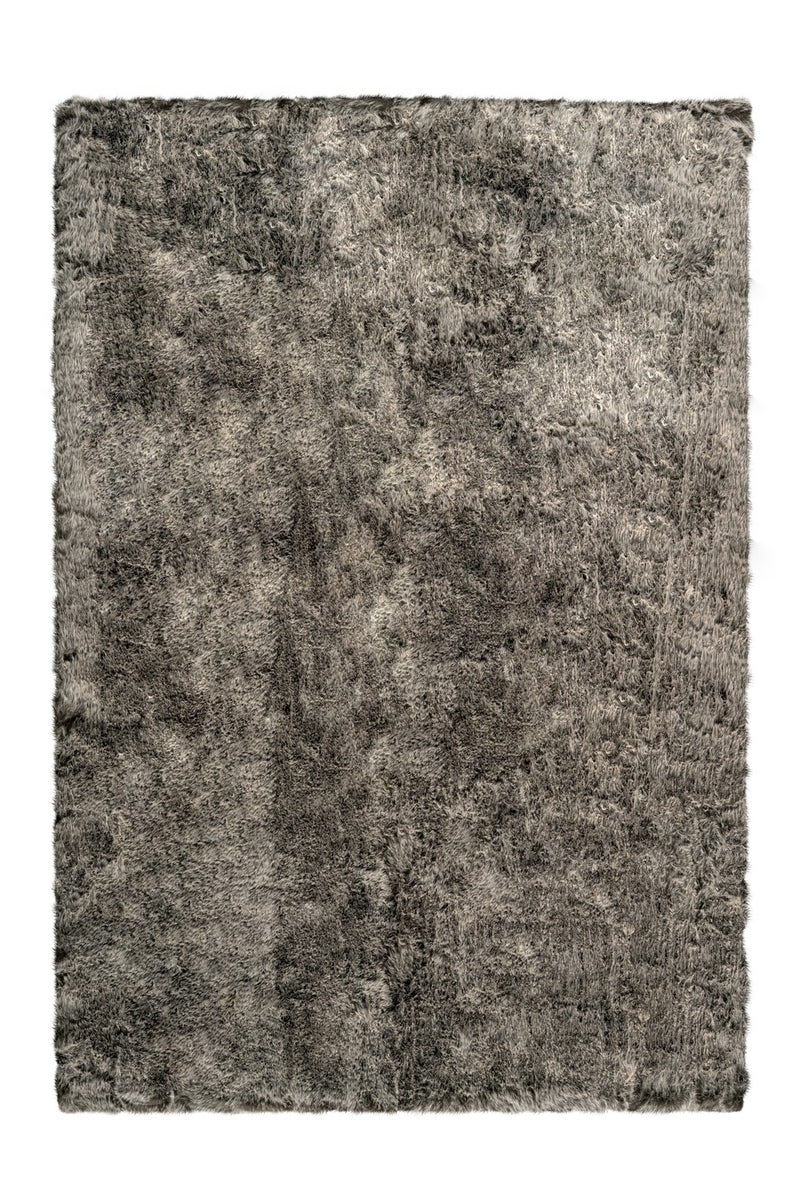 Aegeania Groen Hoogpolig Tapijt, 45 mm, Effen, 80 x 150 cm