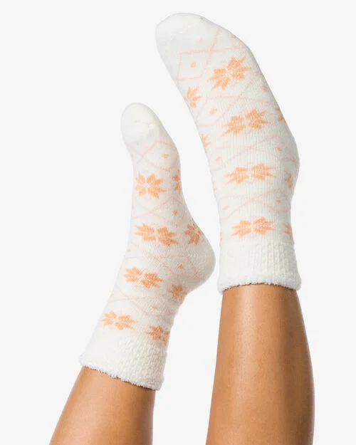 chaussettes antidérapantes blanches blanc