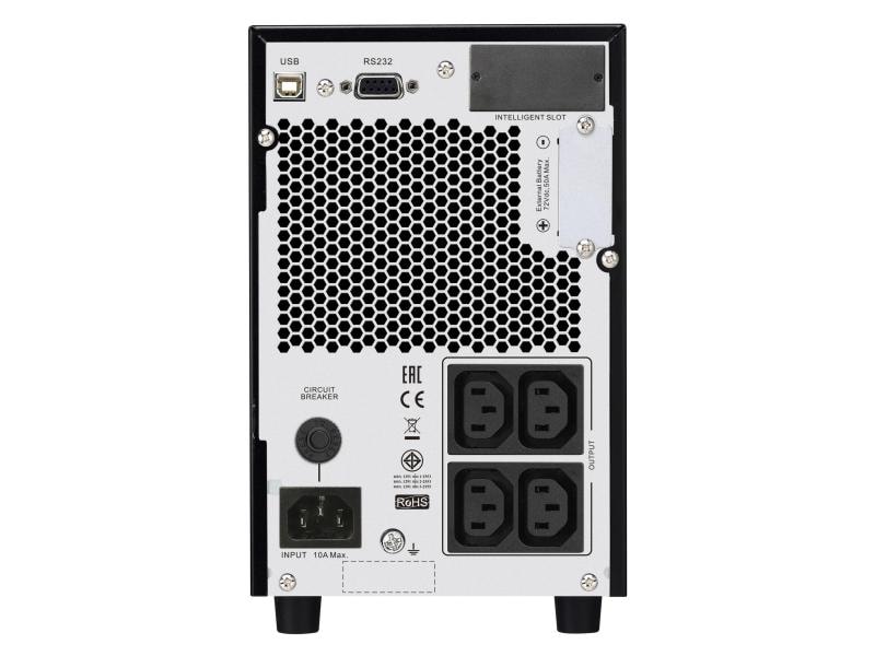 APC USV SRV2KIL 2000 VA / 1600 W mit 1x SRV72BP-9A Online-USV als Tower Version