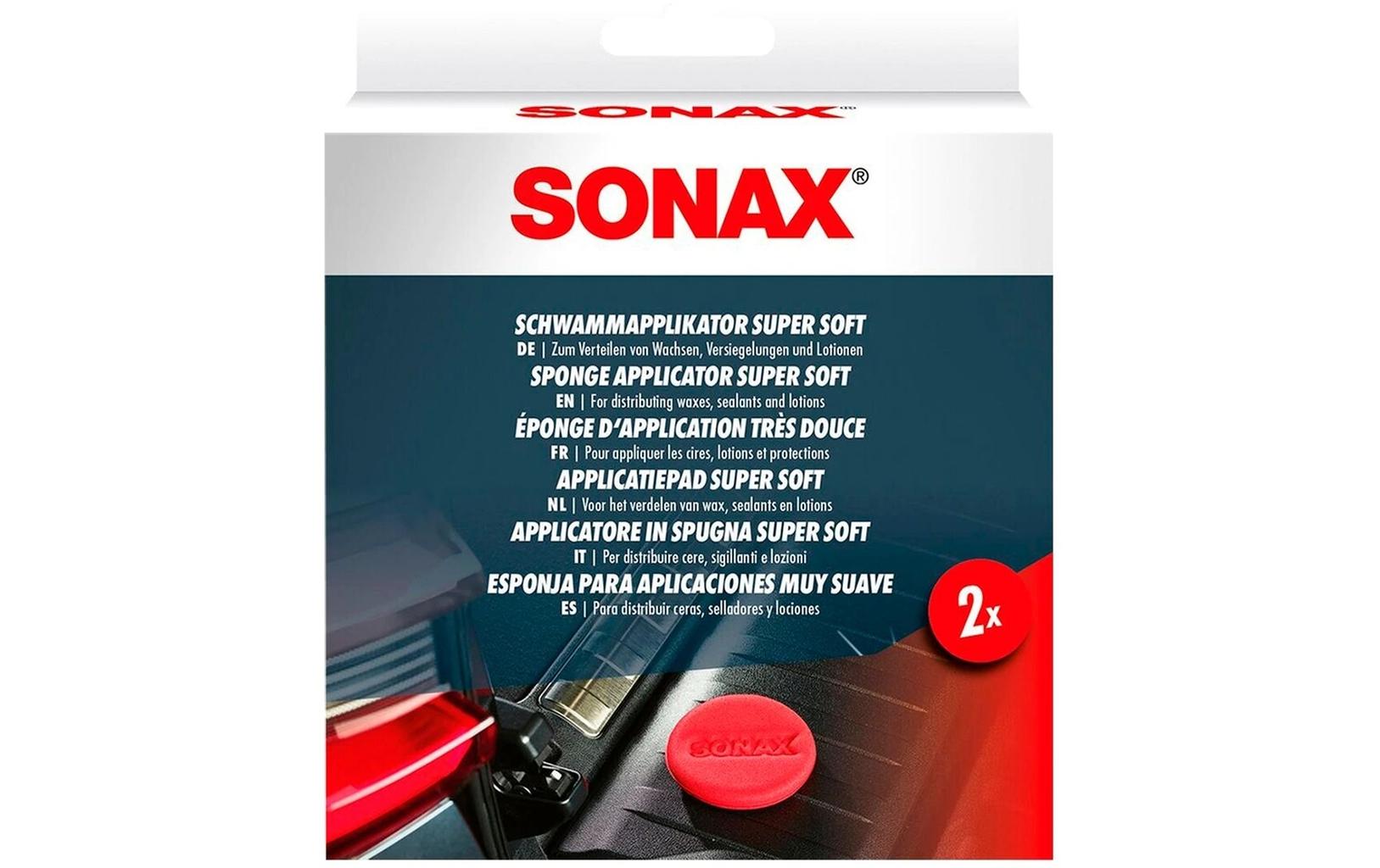 Handapplikator Super Soft 2 StückApplikator für die Fahrzeugpflege