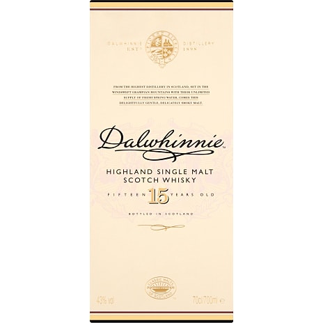 Single Malt Scotch Whisky 15 år