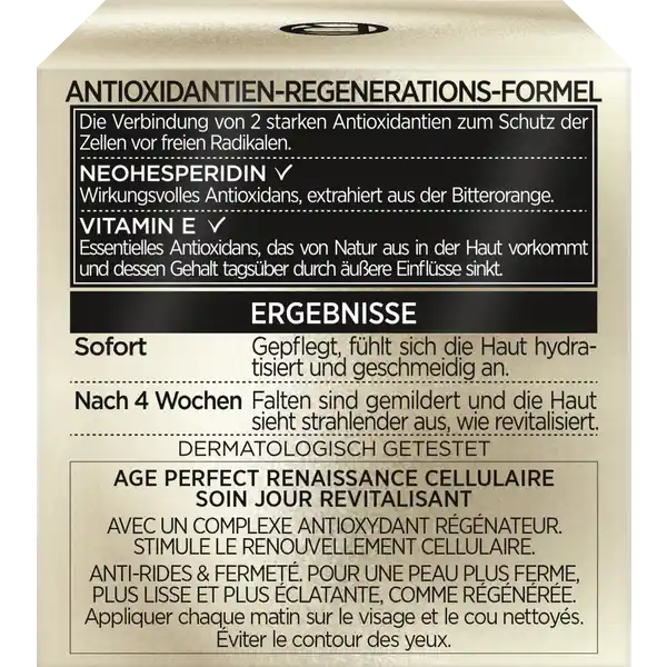 Anti-Falten Gesichtscreme Zell Renaissance Tagespflege