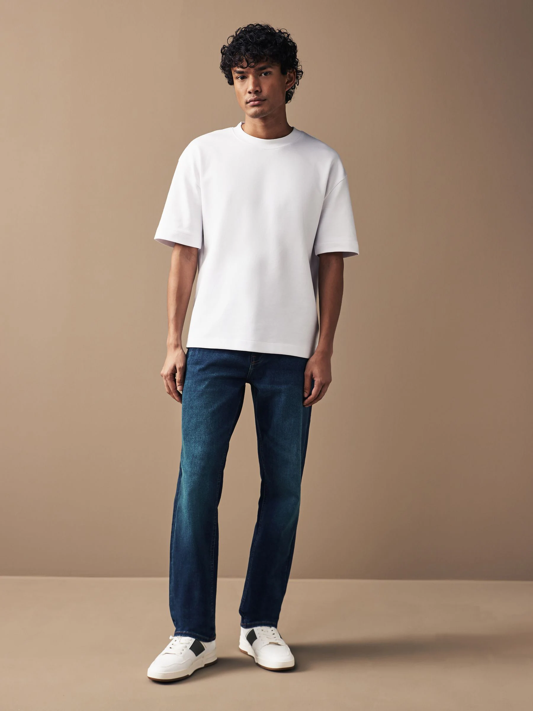 Blauw - Straight fit - Motionflex jeans
