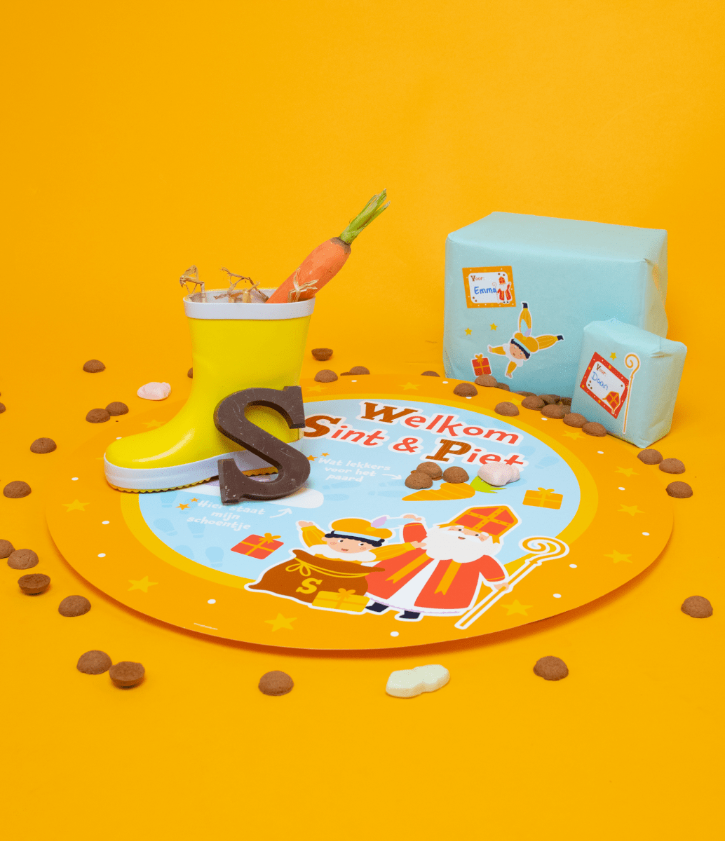 Sinterklaas Schoenzetmat 50cm